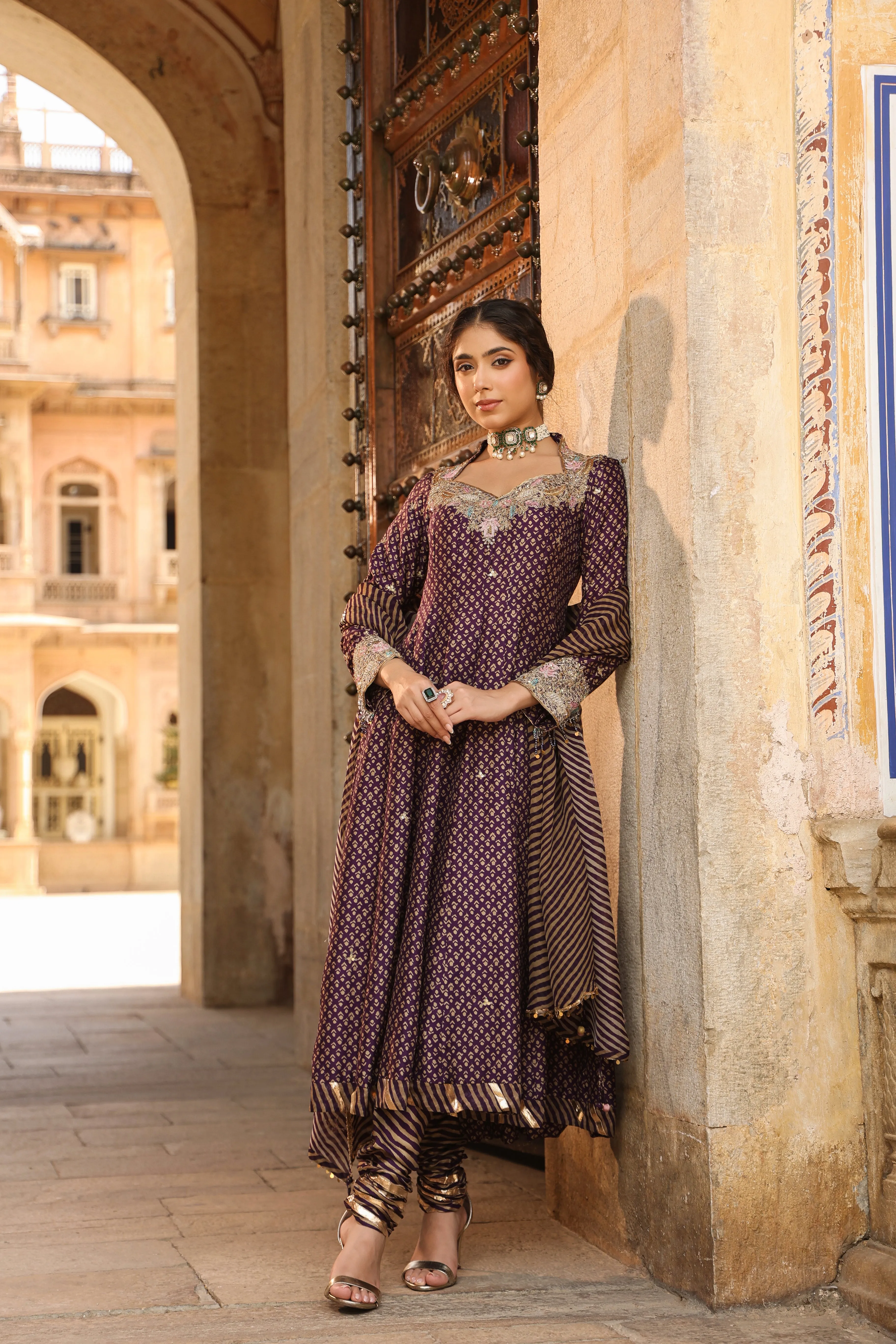 riwayat printed kalidar set