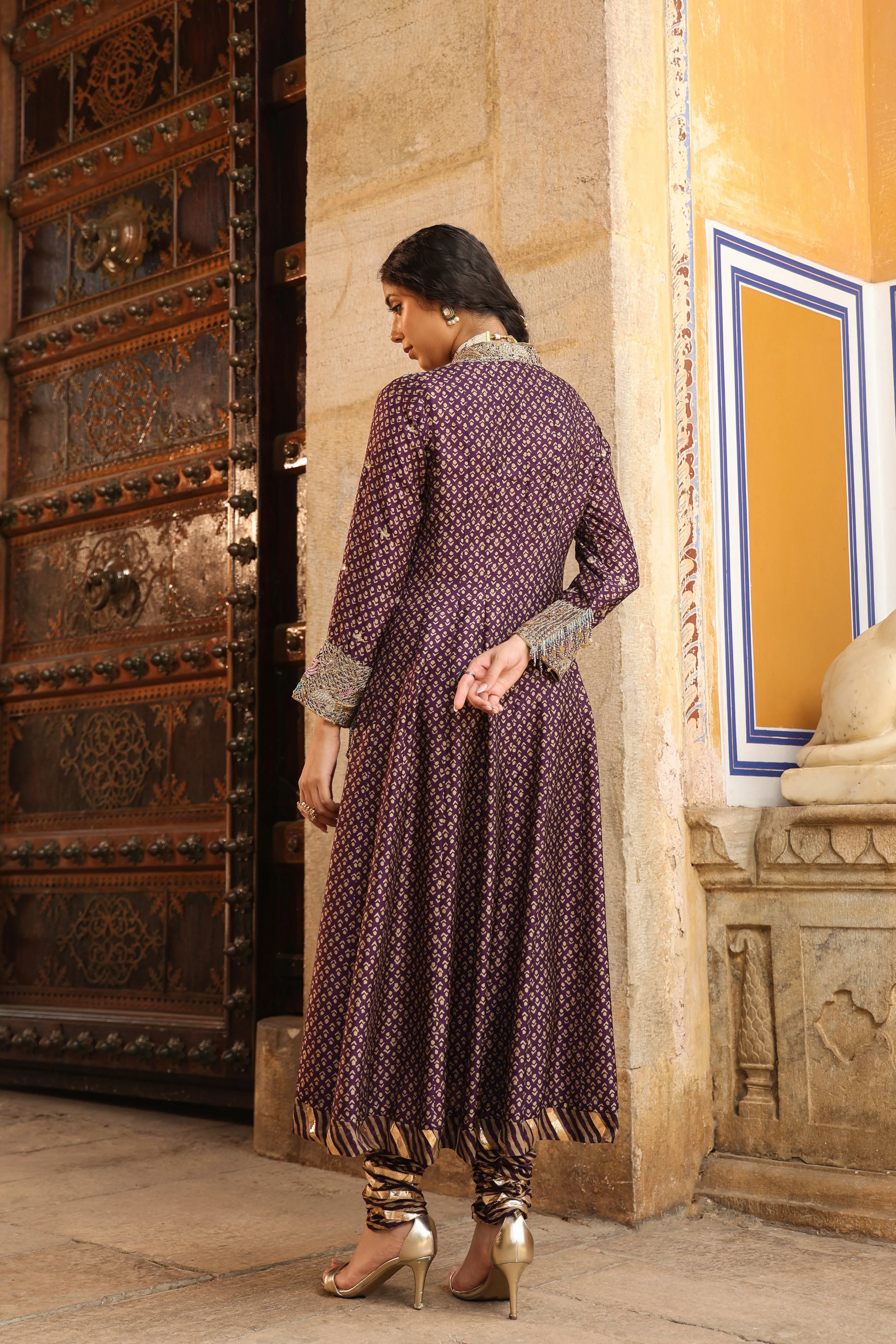 riwayat printed kalidar set