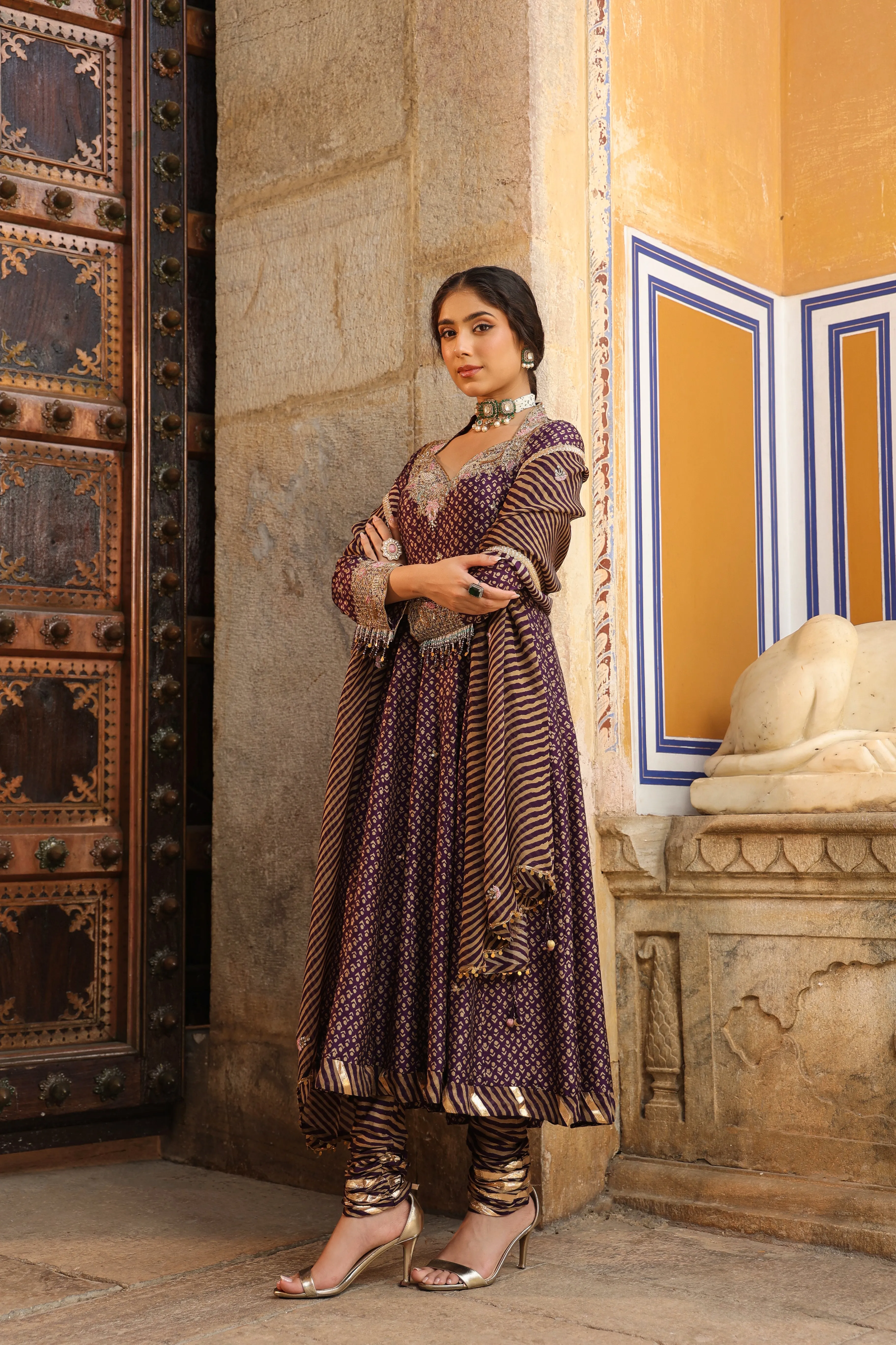 riwayat printed kalidar set