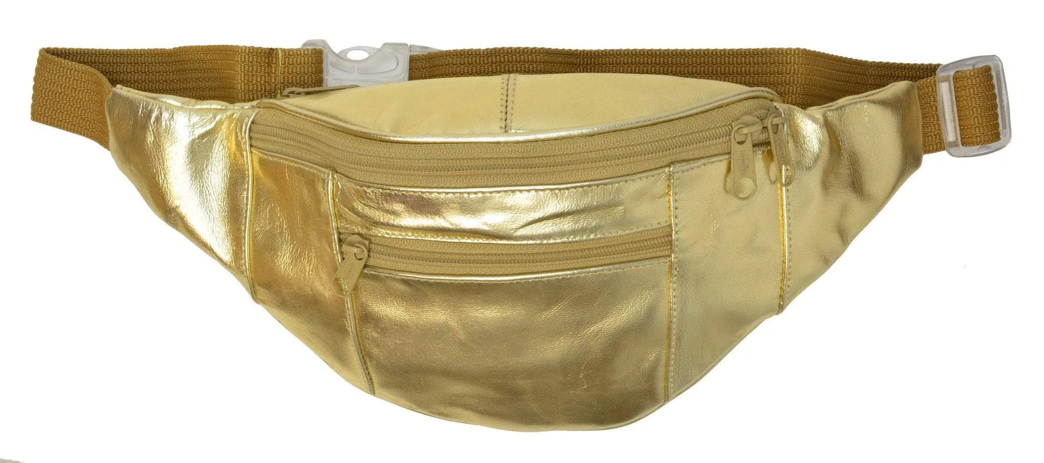 Slim Leather Fanny Pack