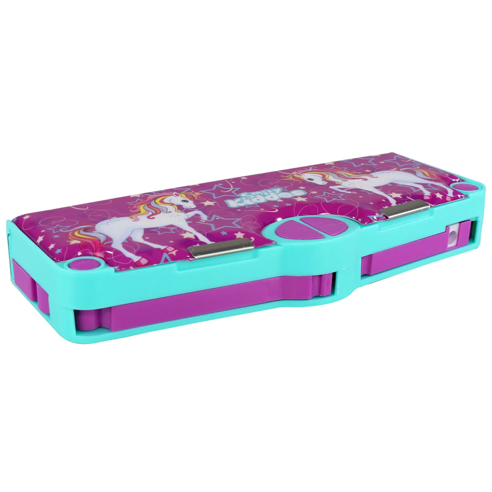 Smily Kiddos Pop Out Pencil Box Unicorn Theme - Purple-Sk16001721