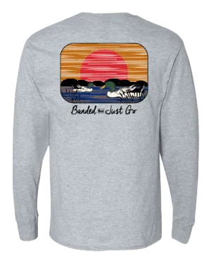 Sunrise Stamp Long Sleeve Tee