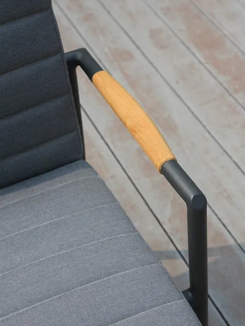 Tamarama Carver Chair | White Aluminium