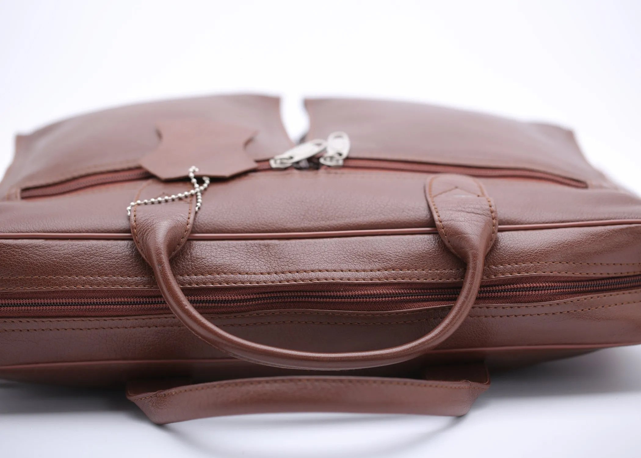 The Ultimate Tan Leather Briefcase Bag