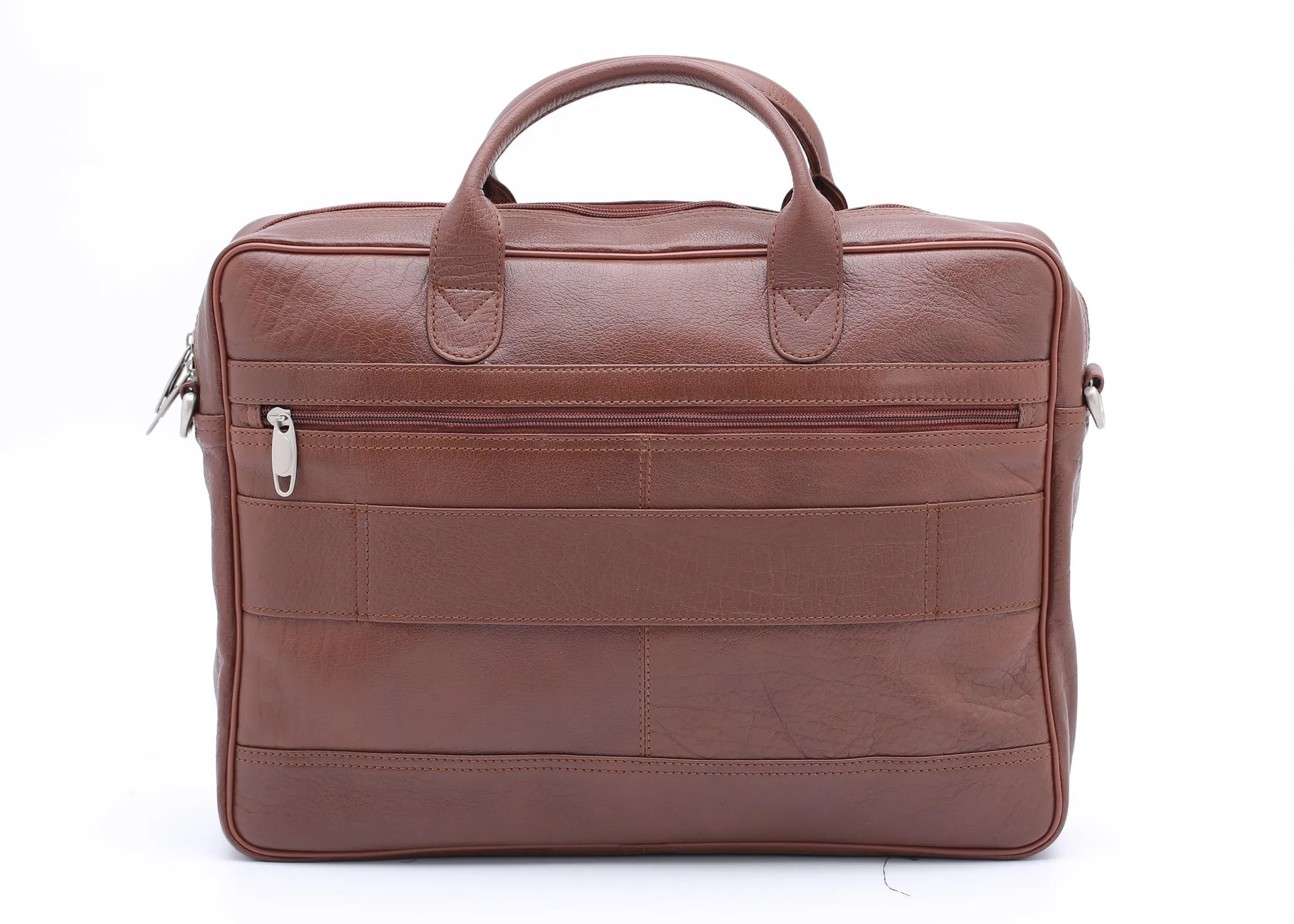 The Ultimate Tan Leather Briefcase Bag