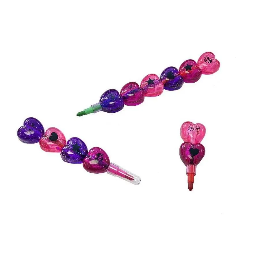 Tinc Heart Stacking Crayons