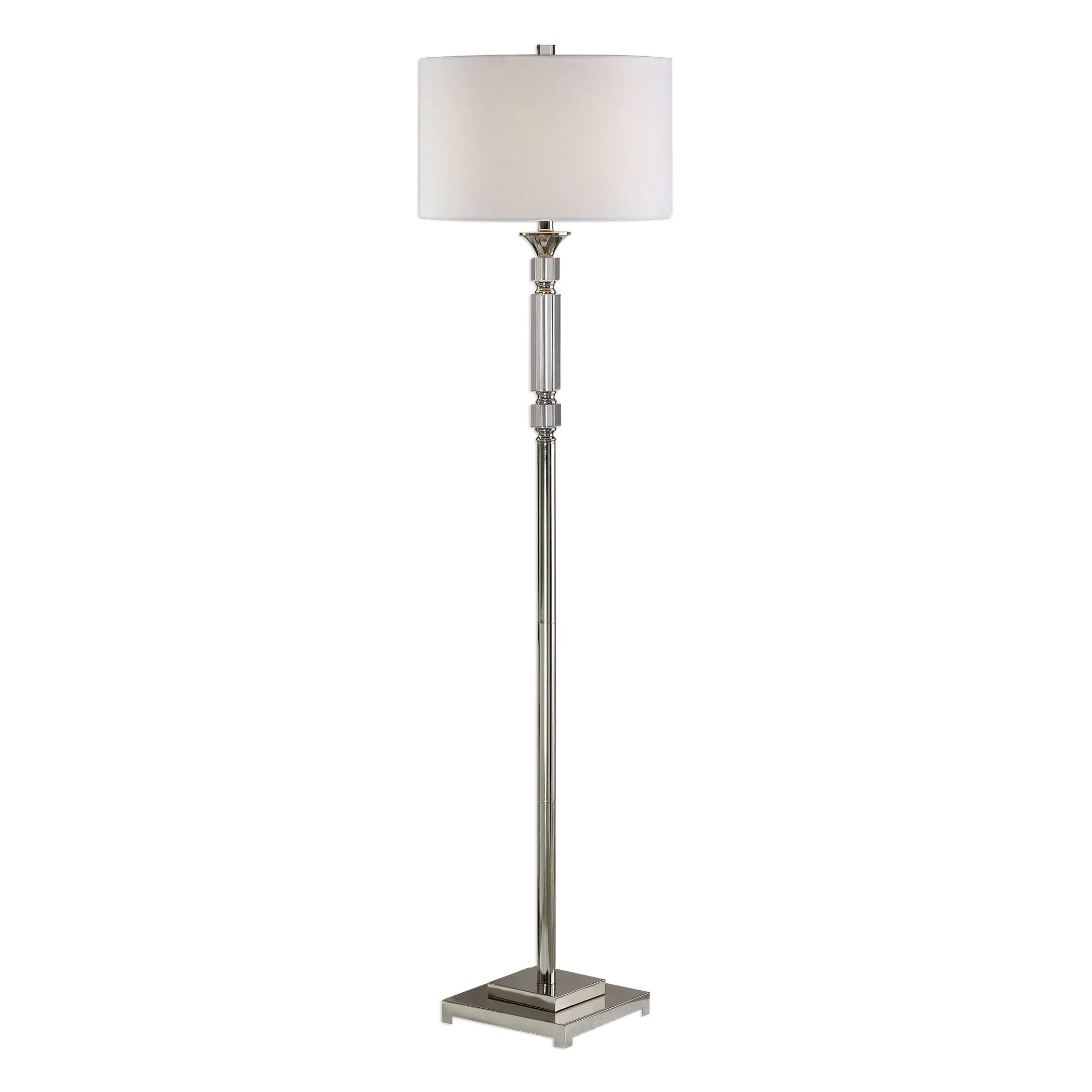 Volusia Nickel Floor Lamp