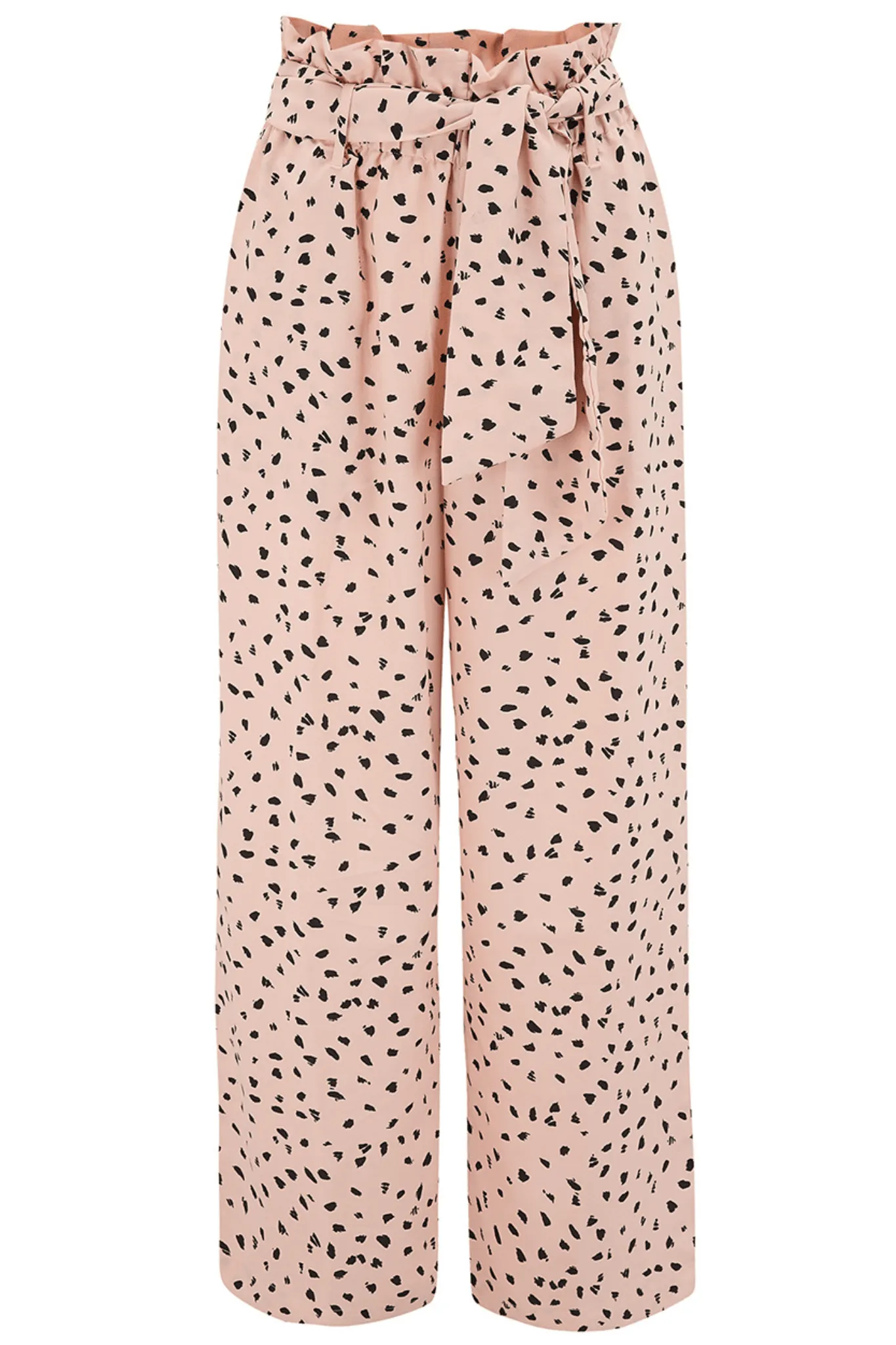Winnie Trouser in Abstract Black on Beige